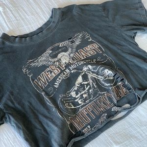 Distressed Graphic Tee